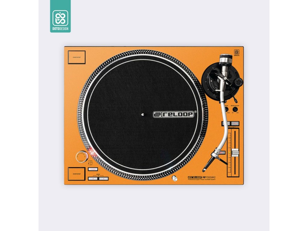 Doto Design Skin RP-7000 MK2 FULL COLORS Sunset Orange