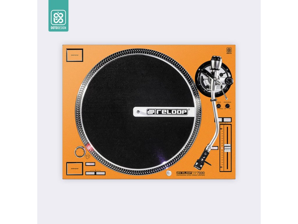 Doto Design Skin RP-7000 FULL COLORS Sunset Orange