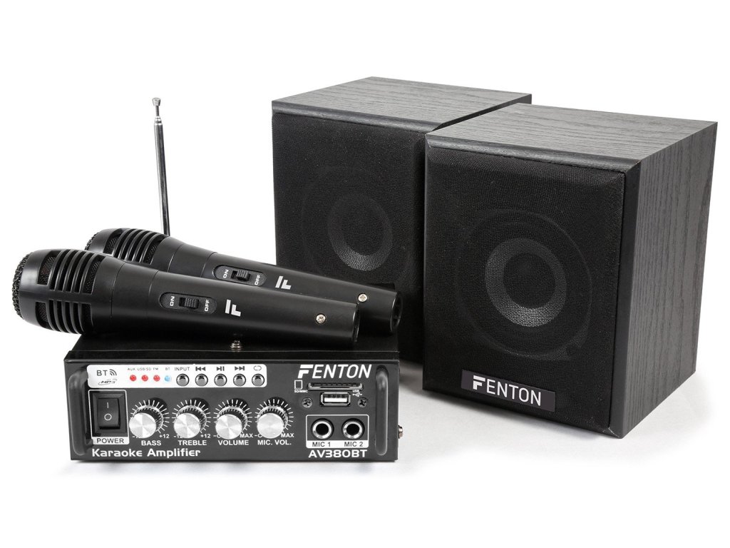 Fenton AV380BT Set zesilovače s reproduktory USB/SD/BT