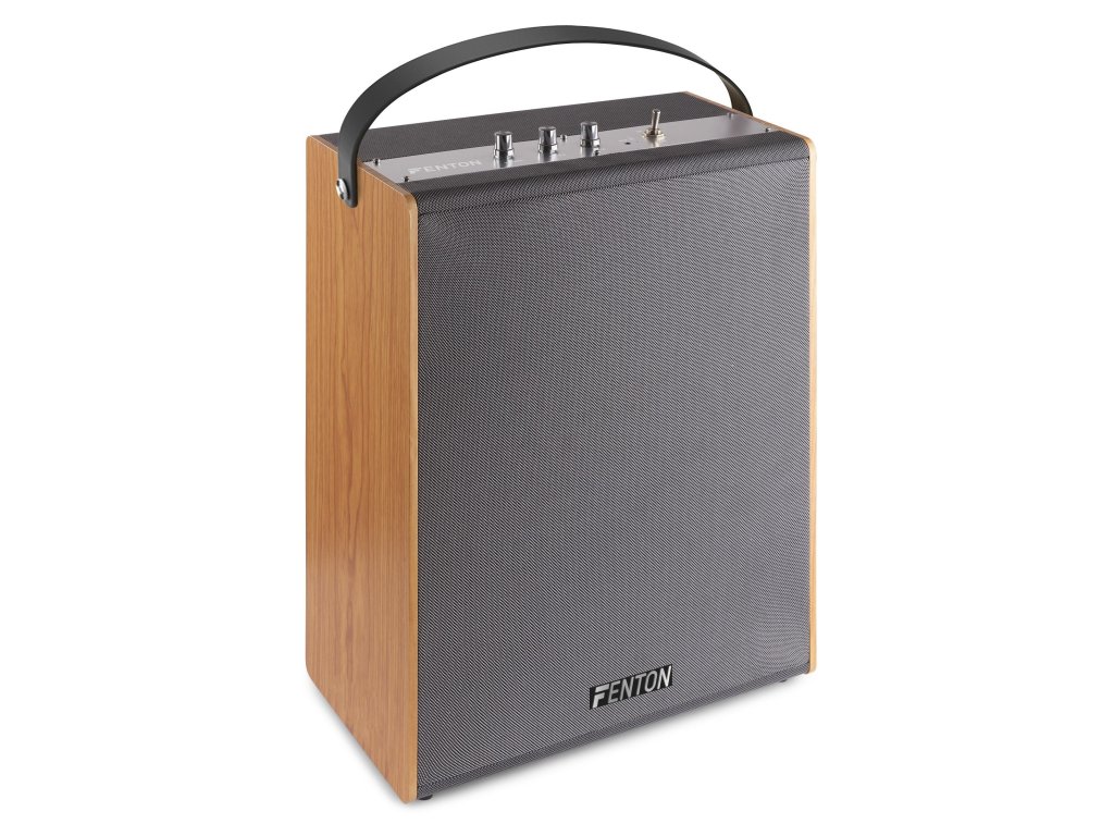 Fenton VBS80 Přenosný 8" retro bluetooth reproduktor s baterií