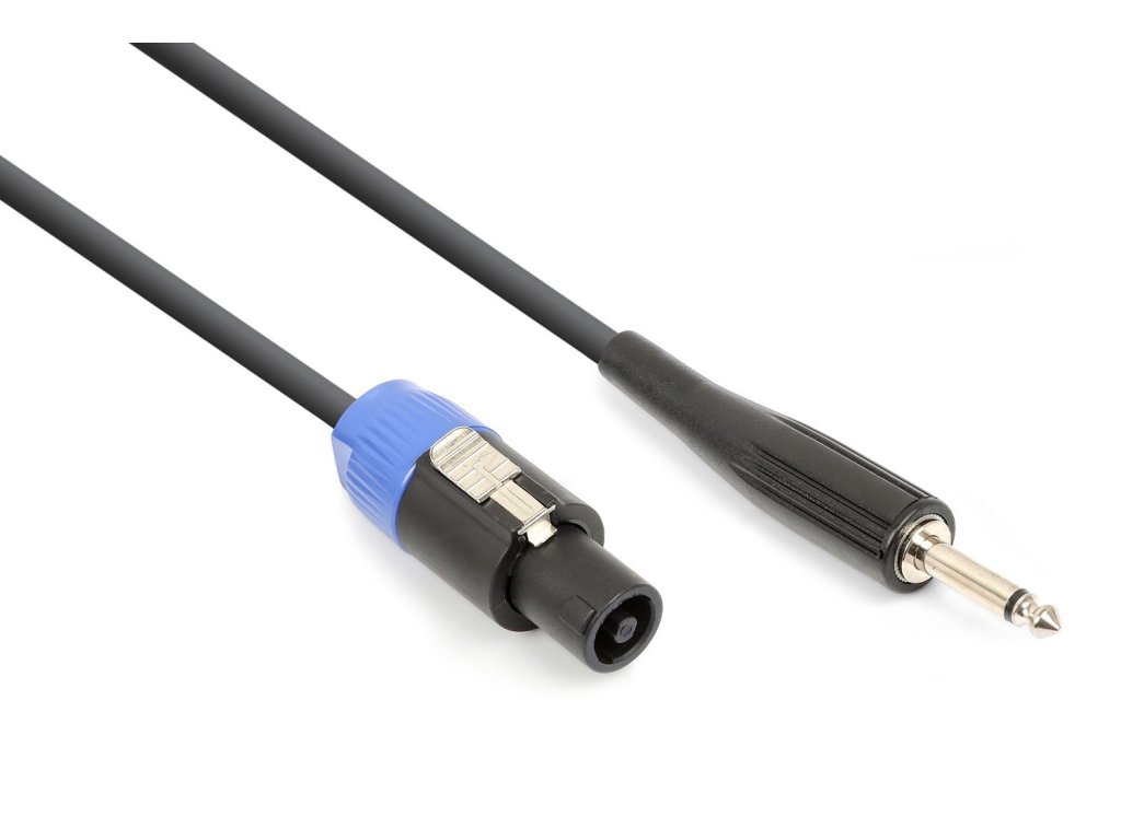 Vonyx CX305-5 reproduktorový kabel NL2 - 6,3 jack mono 5m