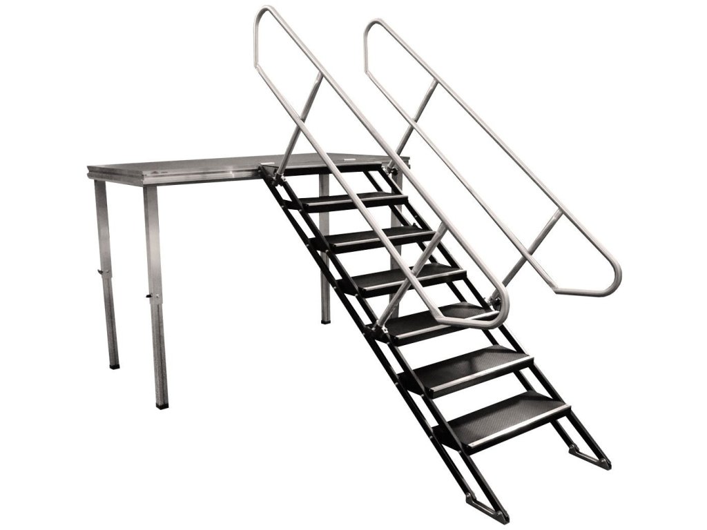 Duratruss stage Vario Stair 100-180cm