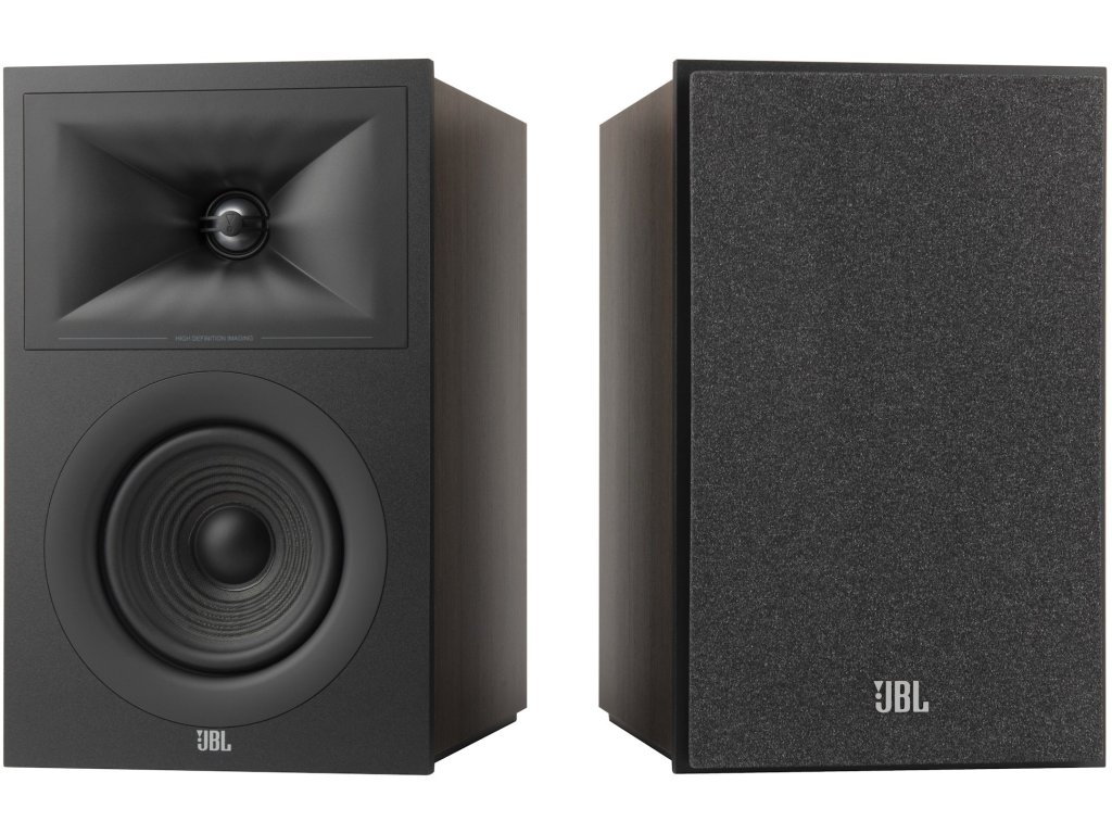 JBL STAGE 250B - 2-pásmové regálové reprosoustavy, 75 W RMS, černá barva