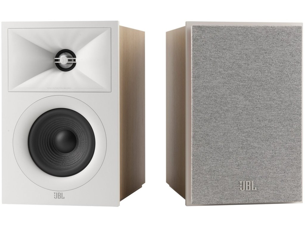 JBL STAGE 240B - 2-pásmové regálové reprosoustavy, 75 W RMS, barva bílá