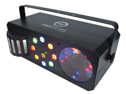 LIGHT4ME PARTY III Efekt Derby Laser Gobo Wash PAR