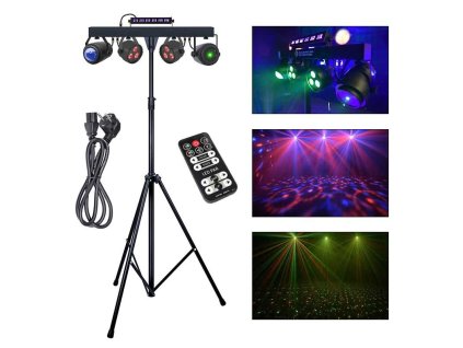 LIGHT4ME BELKA LED PAR Flower Ball Laser UV Strobe