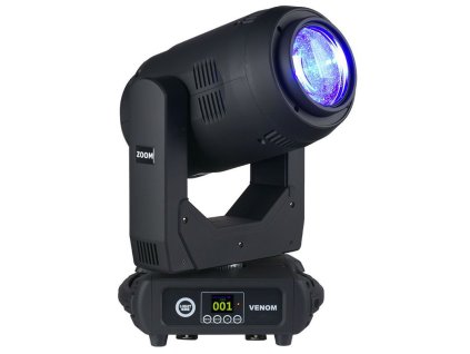 LIGHT4ME VENOM ZOOM 350 Pohyblivá hlava s LED paprskem