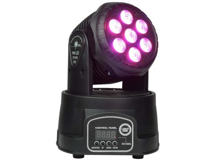 LIGHT4ME Compact MH 7x8W Pohyblivá hlava LED Wash