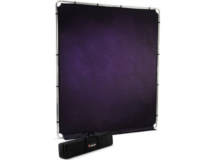 Manfrotto EzyFrame Vintage Background 2 x 2,3 m Aubergine