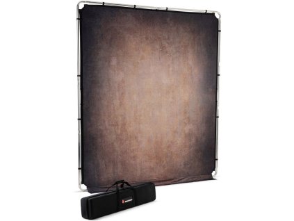 Manfrotto EzyFrame Vintage Background 2 x 2,3 m Walnut