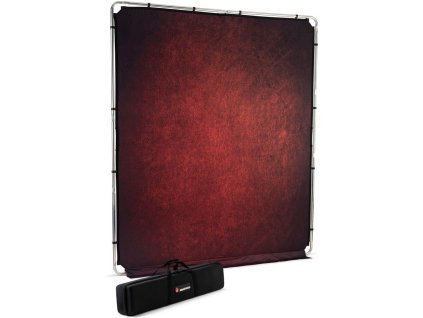 Manfrotto EzyFrame Vintage Background 2 x 2,3 m Crimson