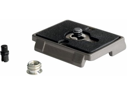 Manfrotto Quick Release Plate With 1/4" Screw And Rubber Grip (200PL)