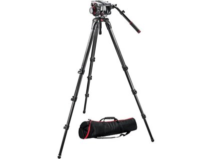 Manfrotto 509 Fluid Video Head & 536 CF Single Leg