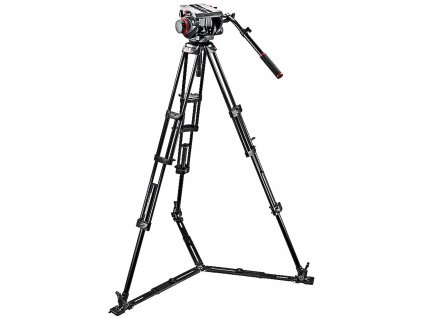 Manfrotto 509 Fluid Video Head & 545GB Alu Twin Leg