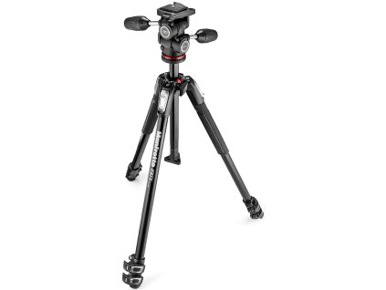 Manfrotto 190X Tripod With 804 3-Way Head And Quick Lock