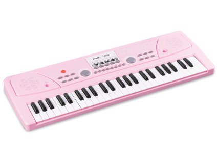 MAX KD49 Keyboard s baterií, růžový