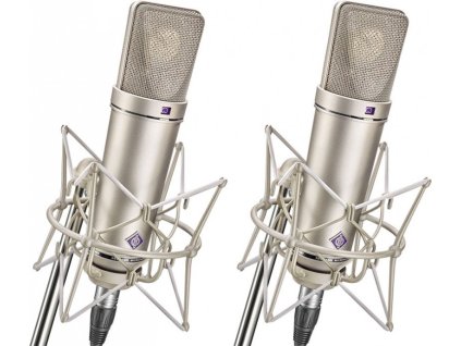 Neumann U 87 Ai mt Stereo Set Nikl