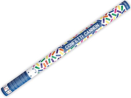 PartyDeco vystřelovací konfety barevné 80cm