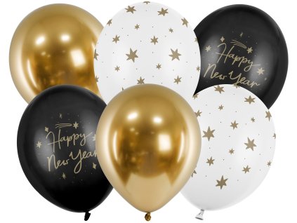 Partydeco - Balónky Happy New Year