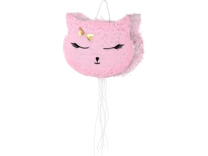 PartyDeco Pinata - Kočka, 35x27x9cm