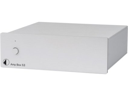 Pro-Ject Amp Box S3 silver - Miniaturní výkonový zesilovač, barva stříbrná
