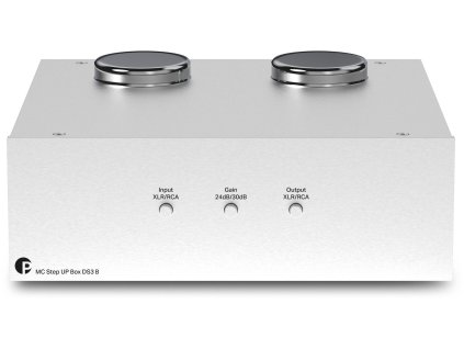 Pro-Ject MC Step Up Box DS3 B, stříbrný
