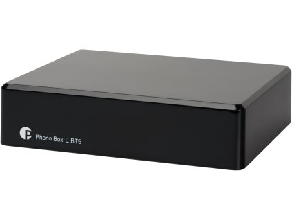 Pro-Ject Phono Box E BT 5 black - gramofonový předzesilovač s Bluetooth vysílačem, černý