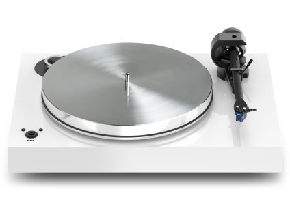 Pro-Ject X8 Evolution SP High Gloss white + Ortofon Quintet Blue