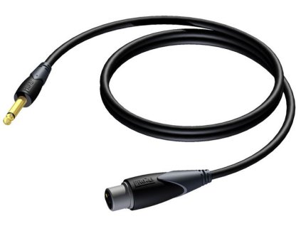 Procab CLA900/5 - Jack 6,3 Mono - XLR F - 5m