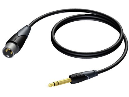 Procab CLA724/10 - Jack 6,3 Stereo - XLR M - 10m