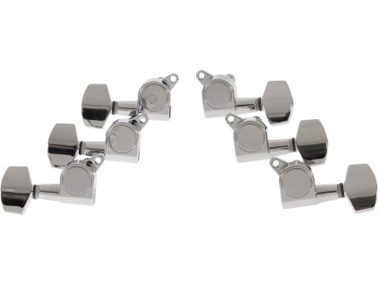 Razzor Guitar Tuners 3+3 Chrome