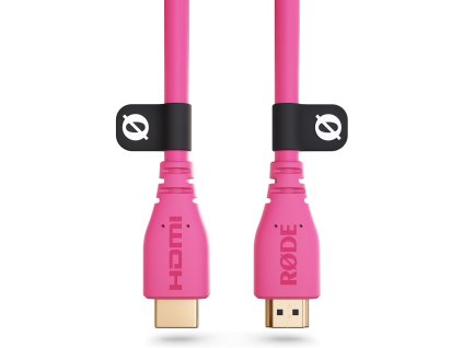 RODE HDMI CABLE 1.5m pink