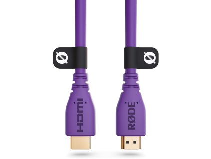 RODE HDMI CABLE 1.5m purple