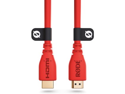 RODE HDMI CABLE 1.5m red