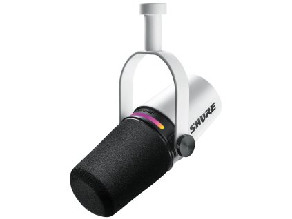 Shure MV7+ white