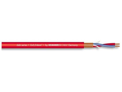 Sommer Cable 200-0053 CLUB SERIES MKII - ČERVENÝ