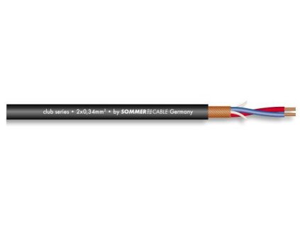 Sommer Cable 200-0051 CLUB SERIES MKII - ČERNÝ