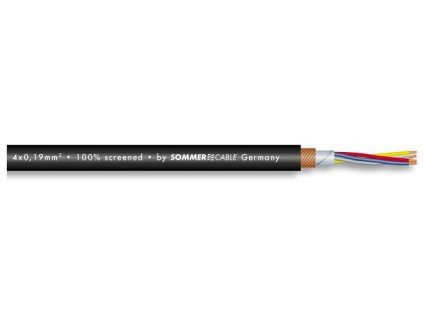 Sommer Cable 200-0301 SQUARE MKII HIGHFLEX- ČERNÝ