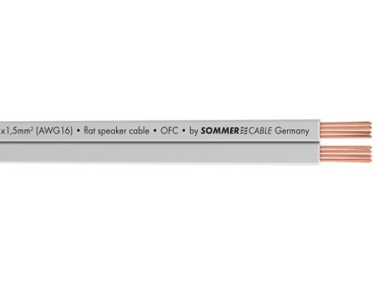 Sommer Cable 415-0310 Tribun - 2 x 1,5 mm extra plochý