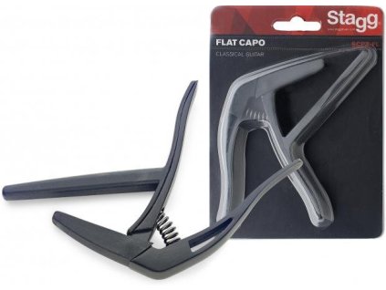 Stagg SCPX-FL BK kapodastr plochý