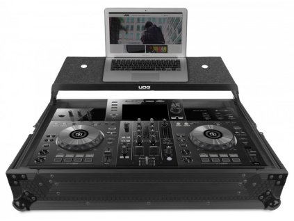 UDG Ultimate Flight Case Pioneer XDJ-RR Black Plus (Laptop shelf)