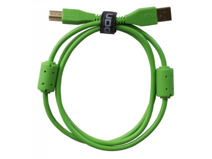 UDG Ultimate Audio Cable USB 2.0 A-B Green Straight 1m