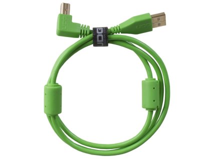 UDG Ultimate Audio Cable USB 2.0 A-B Green Angled 3m
