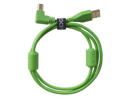 UDG Ultimate Audio Cable USB 2.0 A-B Green Angled 2m