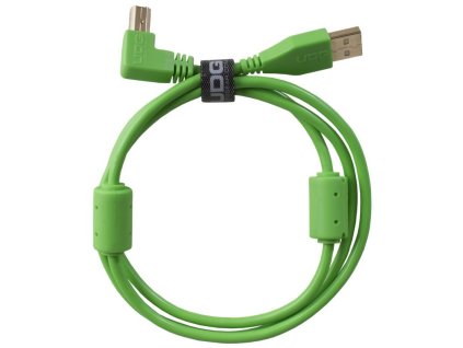 UDG Ultimate Audio Cable USB 2.0 A-B Green Angled 1m