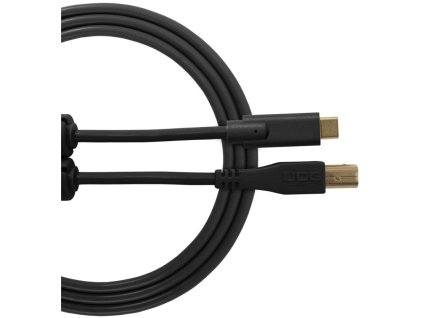 UDG Ultimate Audio Cable USB 2.0 C-B Black Straight 1,5m