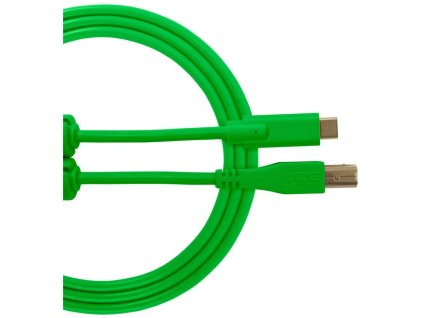UDG Ultimate Audio Cable USB 2.0 C-B Green Straight 1,5m