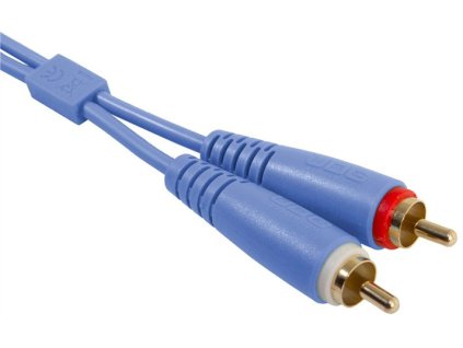 UDG Ultimate Audio Cable Set RCA - RCA Blue Straight 1,5m