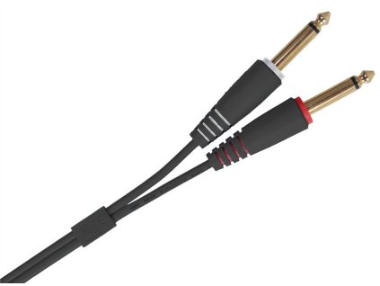 UDG Ultimate Audio Cable Set 1/4'' Jack - 1/4'' Jack Black Straight 3m