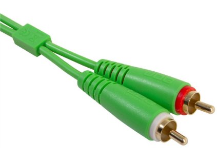 UDG Ultimate Audio Cable Set RCA - RCA Green Straight 3m